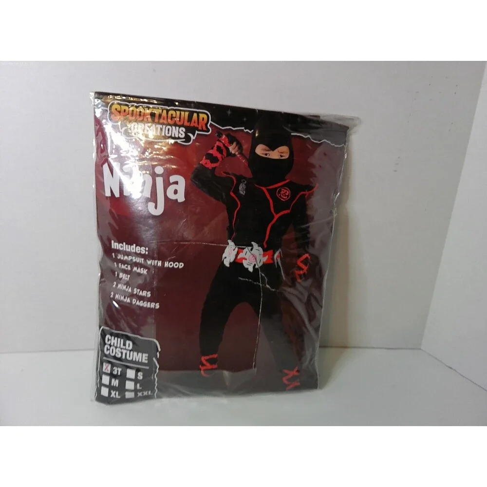 Spooktacular Ninja Size 3T Costume